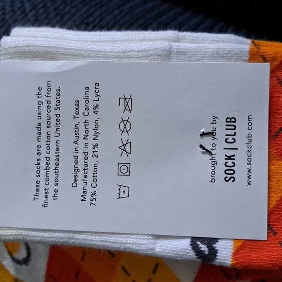 Sock club ladies small socks, fit size 5-8 NWT - Picture 3 of 4